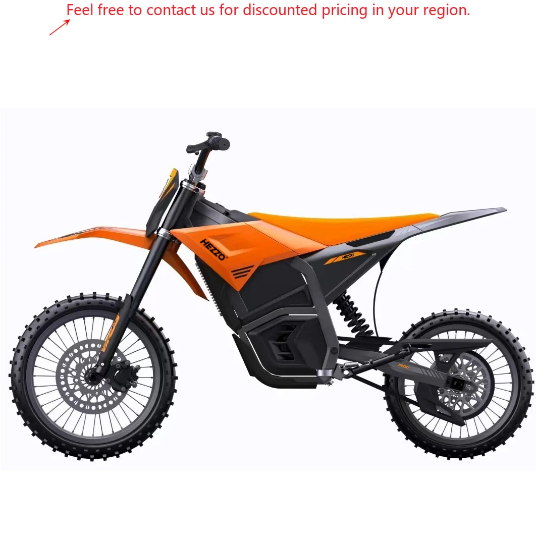 2025 Fashion Design Electric Motorbike 60 3500W Middrive Motor For Teenagers 27Ah 14Inch Off-Road Fat Tire Electric Dirt Bike