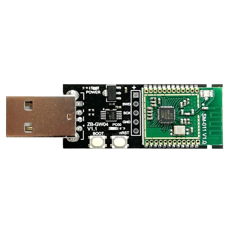 ZigBee 3.0 Silicon Labs Mini EFR32MG21 Universal Open Hub Gateway USB Dongle Chip Module ZHA NCP OpenHAB