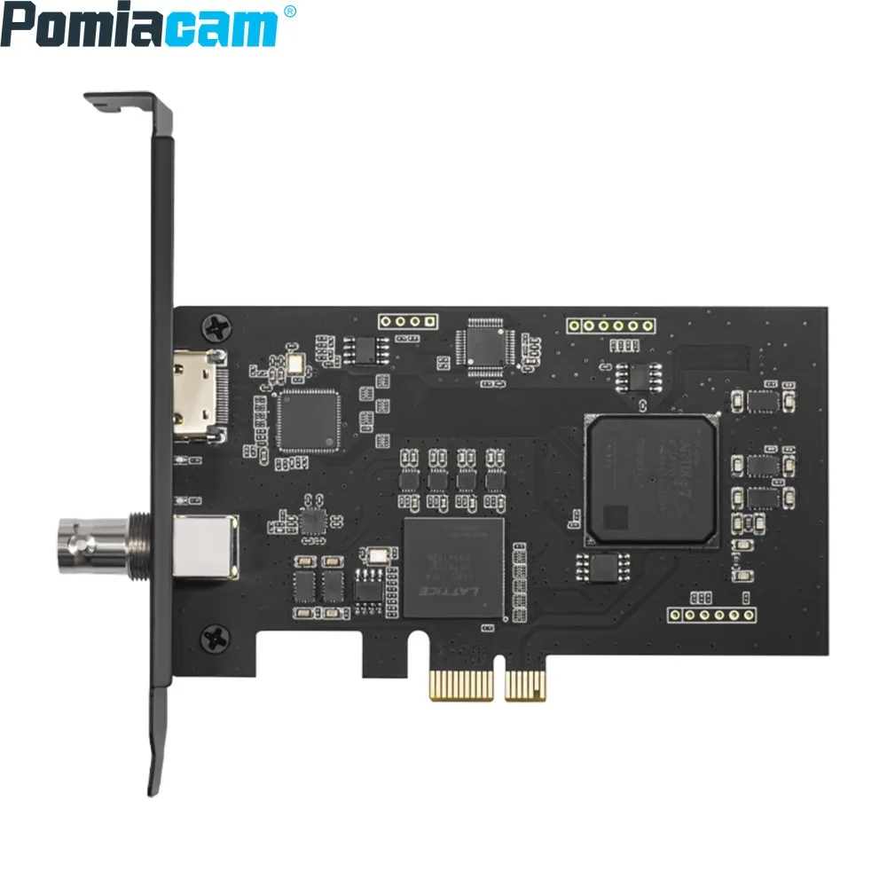 

Карта захвата UC3520HS FPGA 1080P60 HDMI на PCIe x4 YUY2 4:2:2 для прямой трансляции, совместимая с OBS vMix/Wirecast