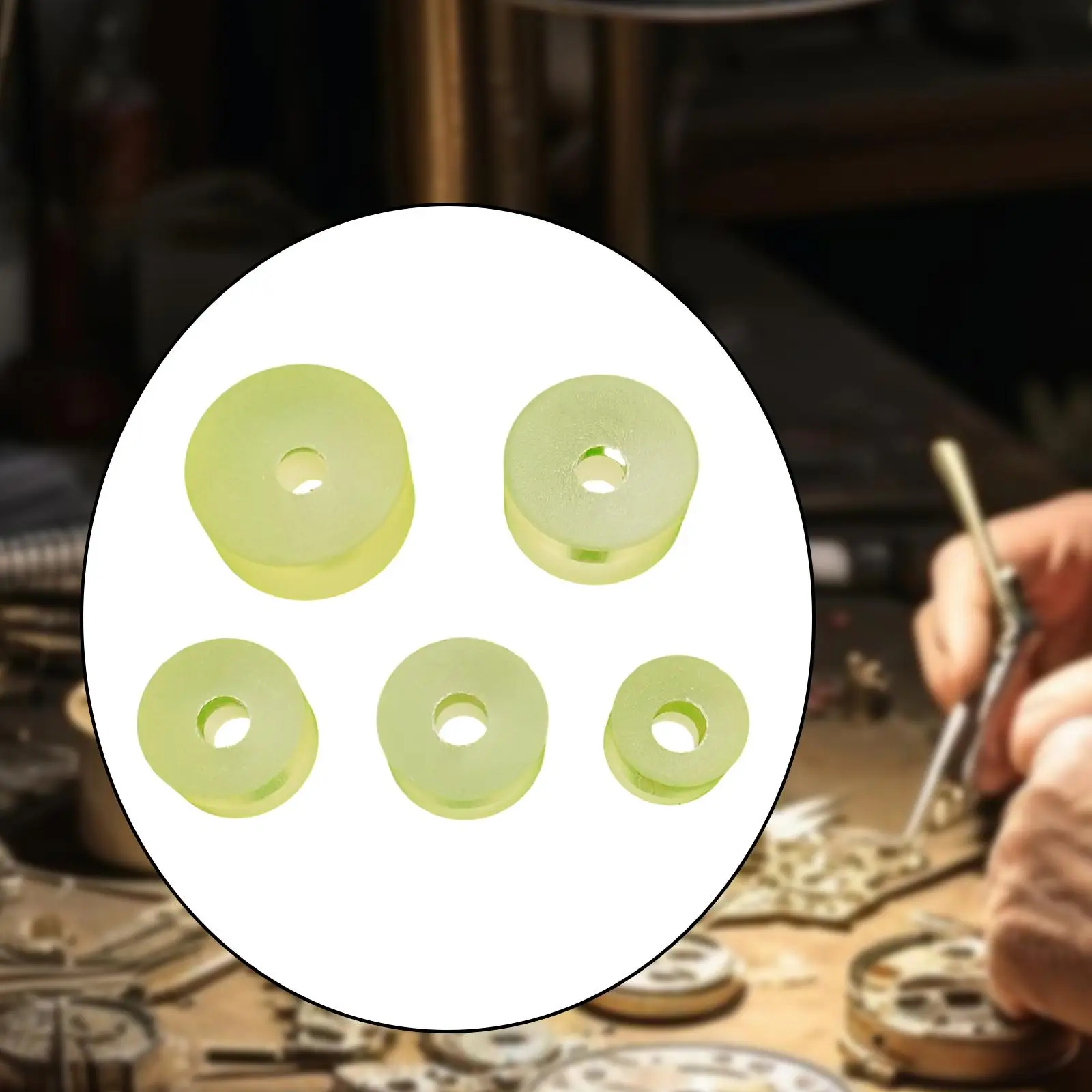 

Профессиональный корпус часов, подушка для механизма, устойчивый к царапинам силиконовый держатель для ремонта часов