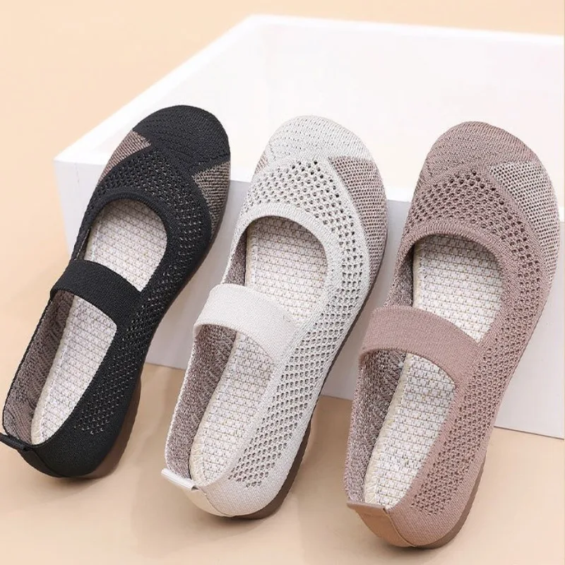 Summer New Casual Single Shoes For woman Soft sole Anti-slip Wear-resistant woman shoes Breathable Comfortable Women's Loafers