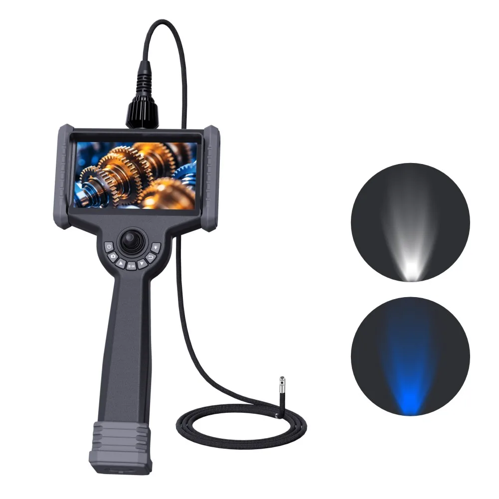 2025 Europe Best Selling 360° Articulating Video Endoscope Camera UV Borescope Inspection Camera Analog Camera Support OEM ODM
