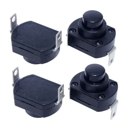 High-current Push Button Switch Kan-9 10A 16A 250VAC 125VAC Self-locking Switch VDE CQC