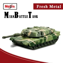 Bburago Tank Mbt M1Abrams gepanzertes Auto Modell Replik Home Office Innen dekor Skala Miniatur Kunst sammlung Geschenk Junge Spielzeug