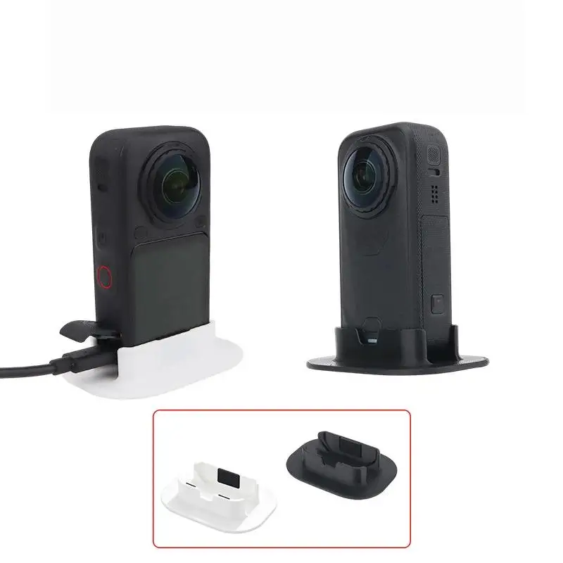 ∘Insta360 X6 Camera Desktop Holder Stand 1Pcs Non-slip Stable Support Base for Home Studio Vlog Shooting