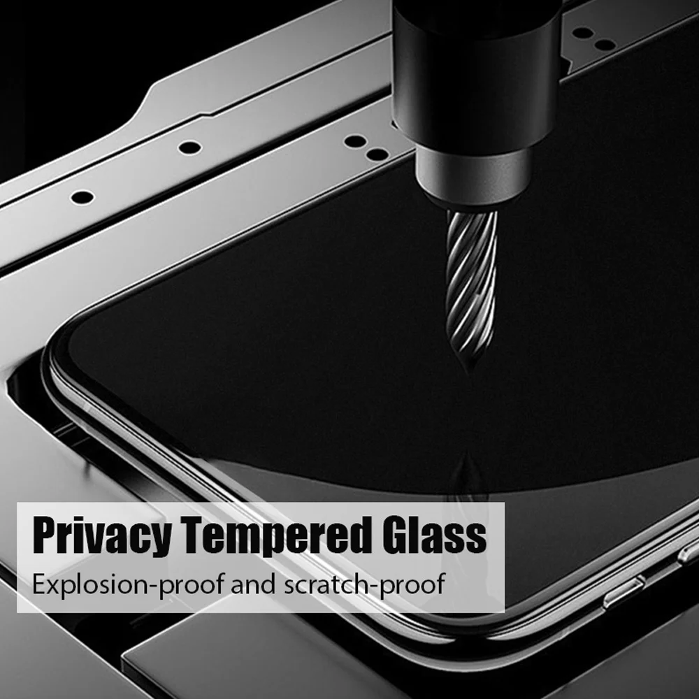 Anti Privacy Vetro temperato dla iPhone 16 15 14 13 12 11 Pro Max Screen Protector Anti-Peep iphone i14 pro max vetro Bravo