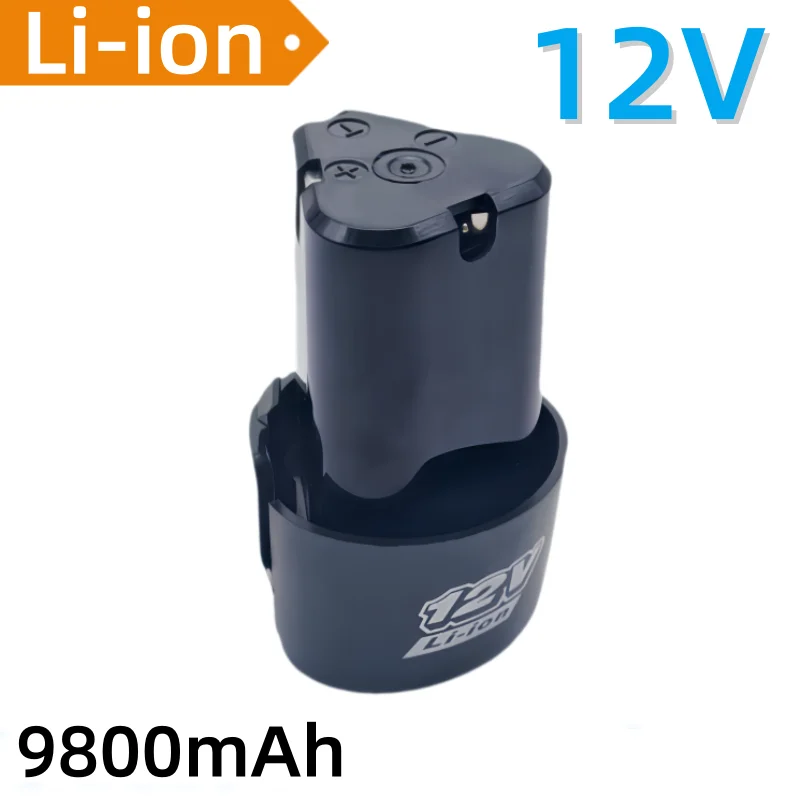 New12V 9800mAh New Rechargeable Lithium-ion Battery Electric Screwdriver Drill Mini Angle Grinder Tool