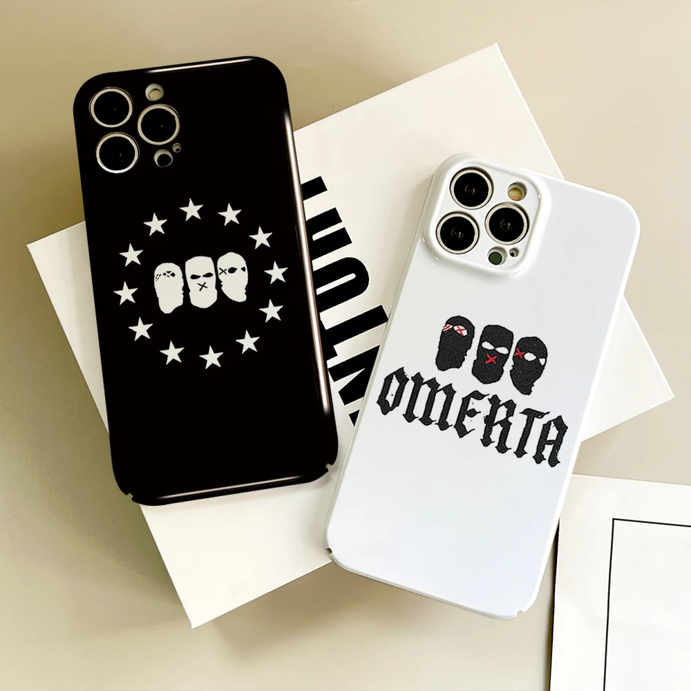 Singer Omerta Maes Phone Case For IPhone 16 15 14 13 12 11 Plus Pro Max Mini All-inclusive Tough Personalized Cover