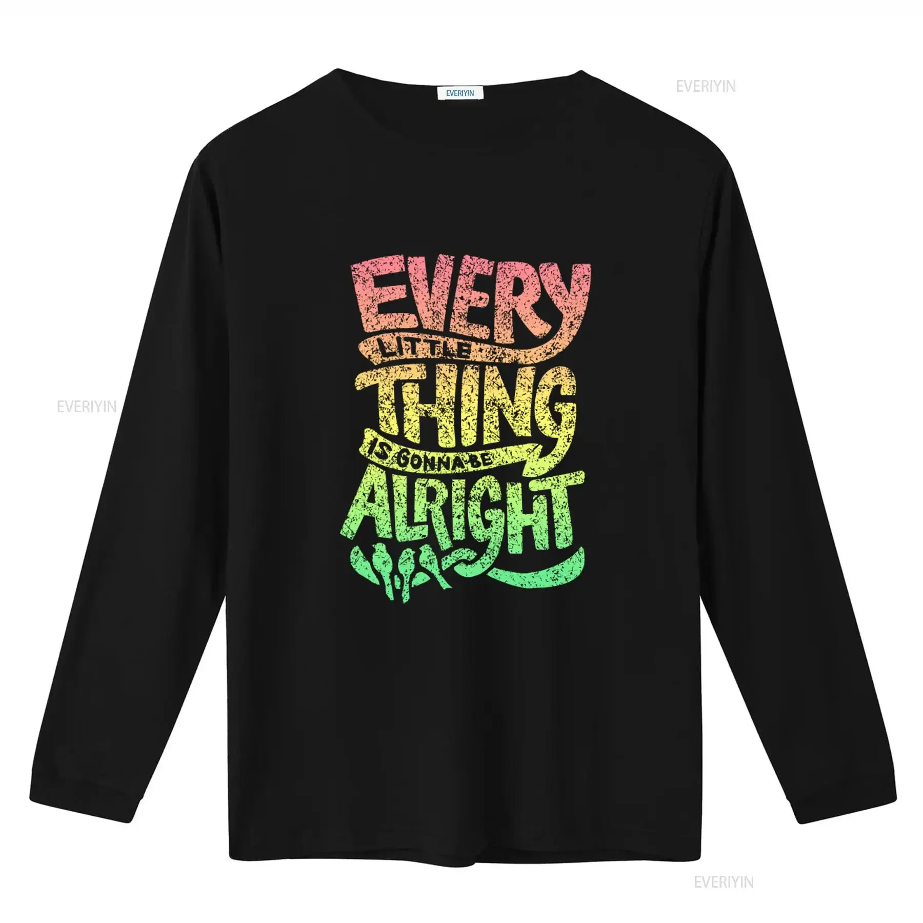 Vintage Every Little Thing Is Gonna Be Alright  Bob Marley Rasta T Shirt Medium vintage Washed fashion Comfortable Versatile