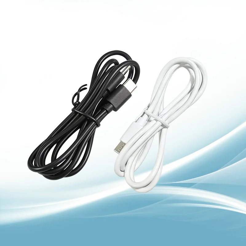 

Зарядный кабель USB-C - USB-C 5V 2A 1м для беспроводных наушников TWS Bluetooth Type-C / зарядного чехла для смарт-кольца