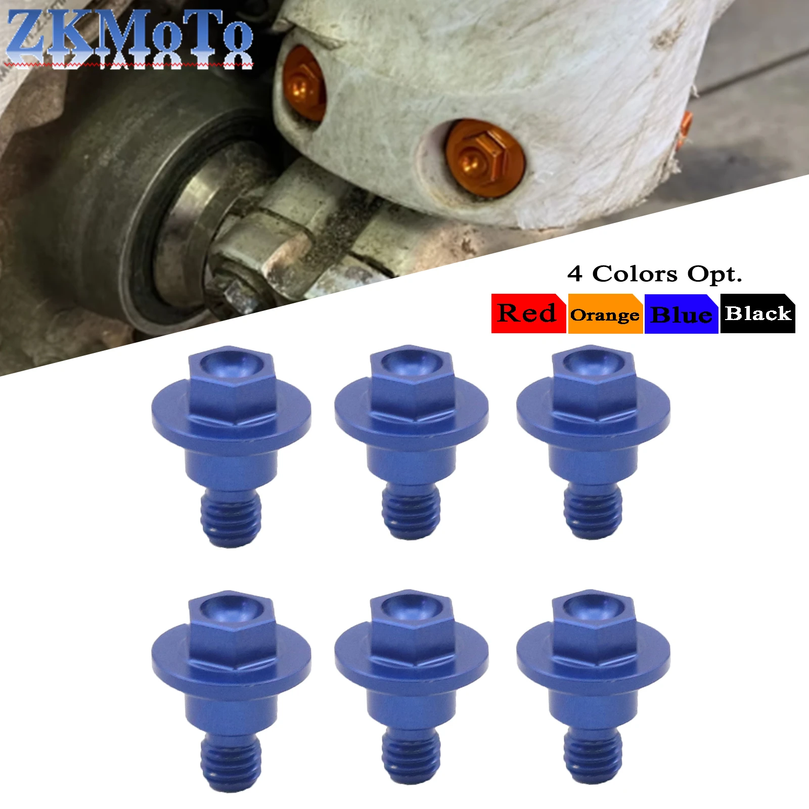 

Крепежные винты для защиты передней вилки мотоцикла с ЧПУ для Yamaha YZ65 85 125 250 250F 450F 125X 250X 250FX 450FX WR250F WR450F