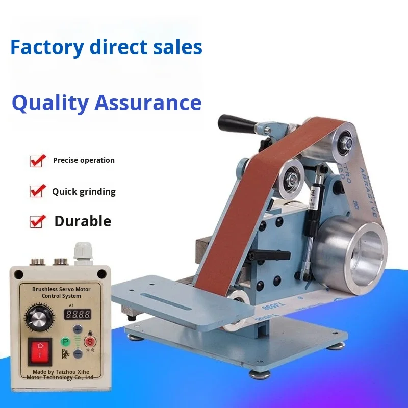 Vertical horizontal dual-purpose abrasive belt machine Grinder Polishing machine Knife sharpener Multifunctional stepless speed