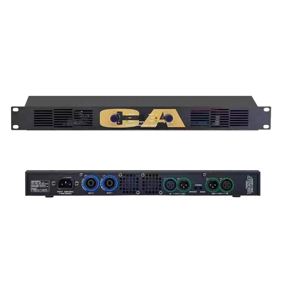 

Professional 1800W CA Series Digital Power Amplifier 2400 Watts PEAK Output AMP 2 Channel 2x900W Bridge Limited Edition