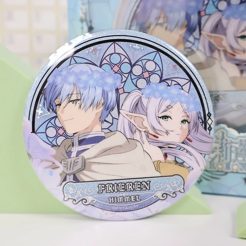 75mm badge bar brooch cold stamping Limited edition official version of the lost Flilian Simmel anime