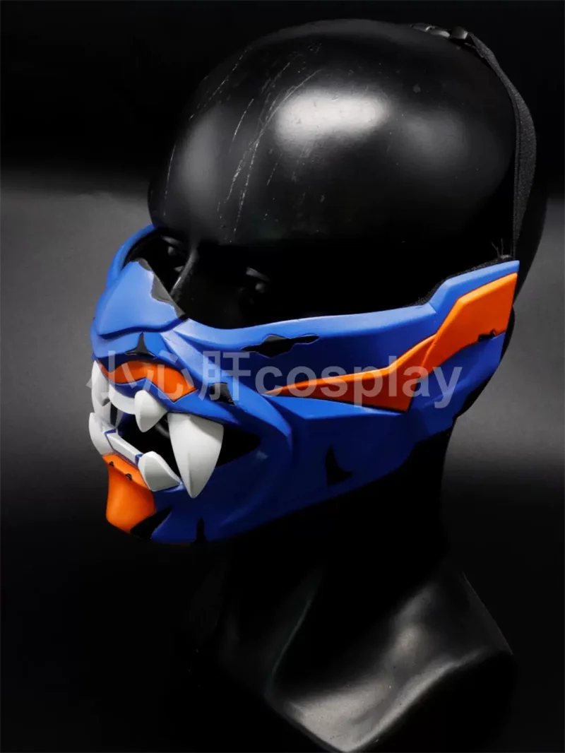 New Valorant Yoru Cosplay Mask Helmet Headwear Halloween Cosplay Costume Accessory Props
