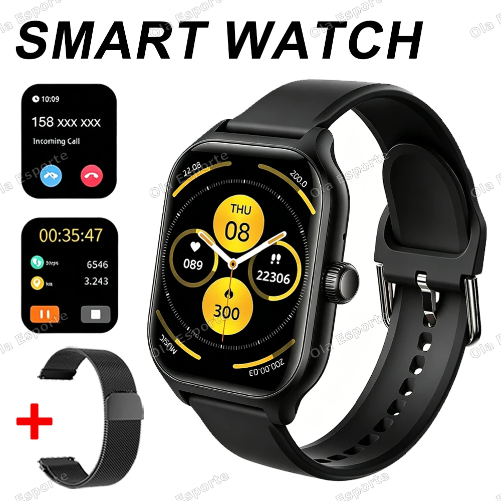 HD Display Smart Watch for Android and iOS, 1.83 Inch