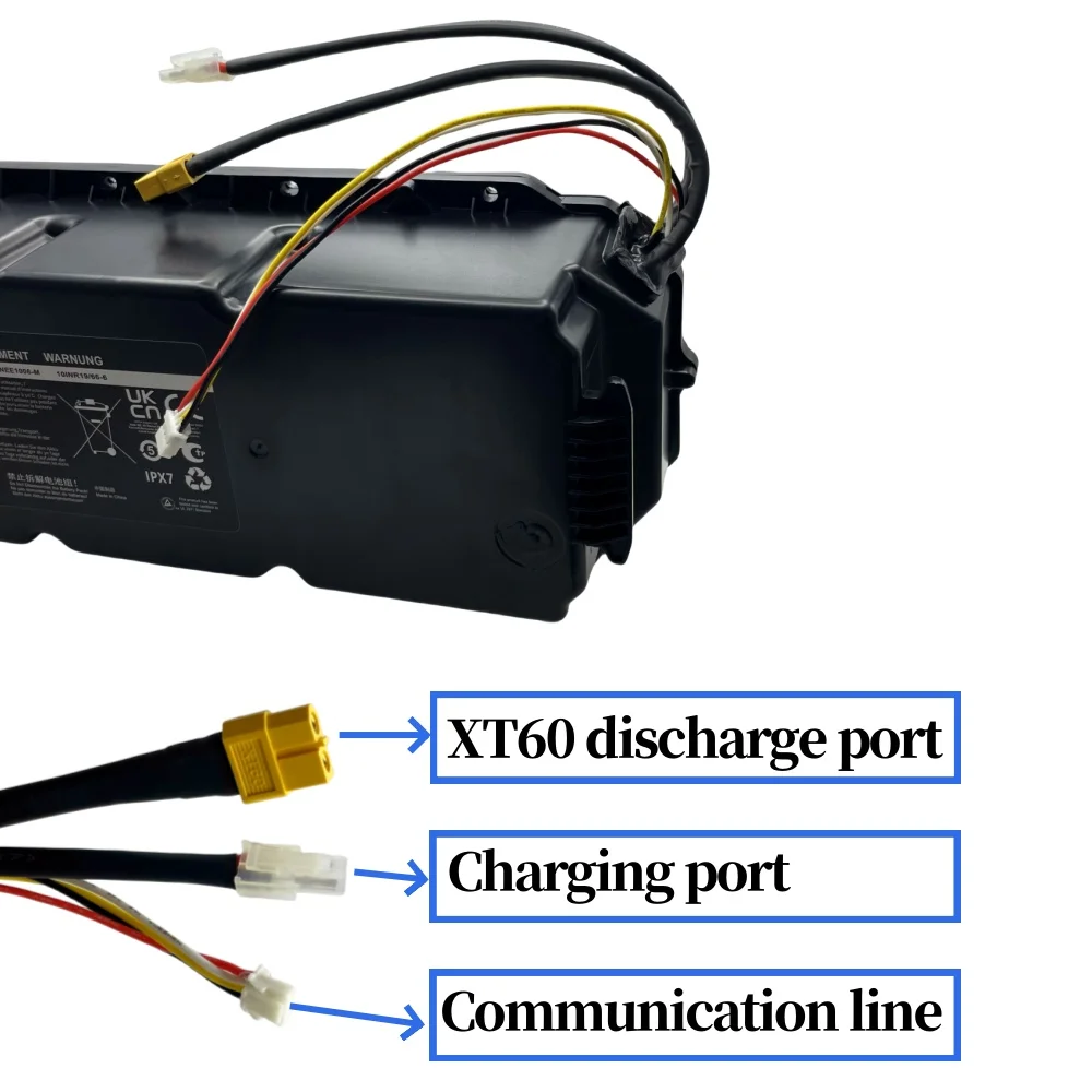 10S6P High quality 36V 15300mAh  Li-ion Battery Pack with BMS For Xiaomi Ninebot G30 MAX No. 9 Electric Scooter Special Battery