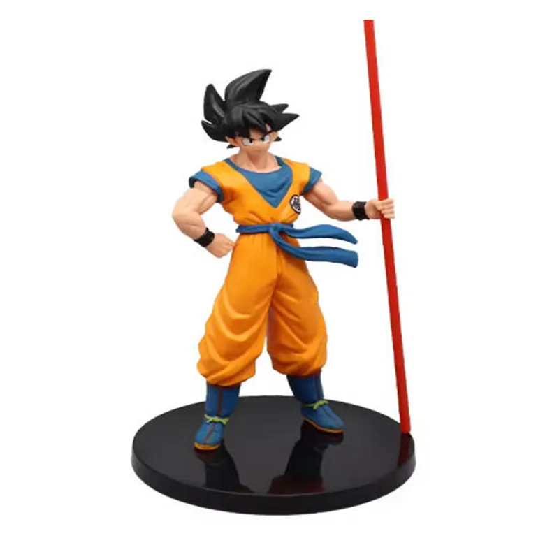 Hot Dragon Ball Son Goku Super Saiyan Anime Figure 22cm Goku DBZ Action Figure Model Gifts Collectible Doll Kids Birthday Gift