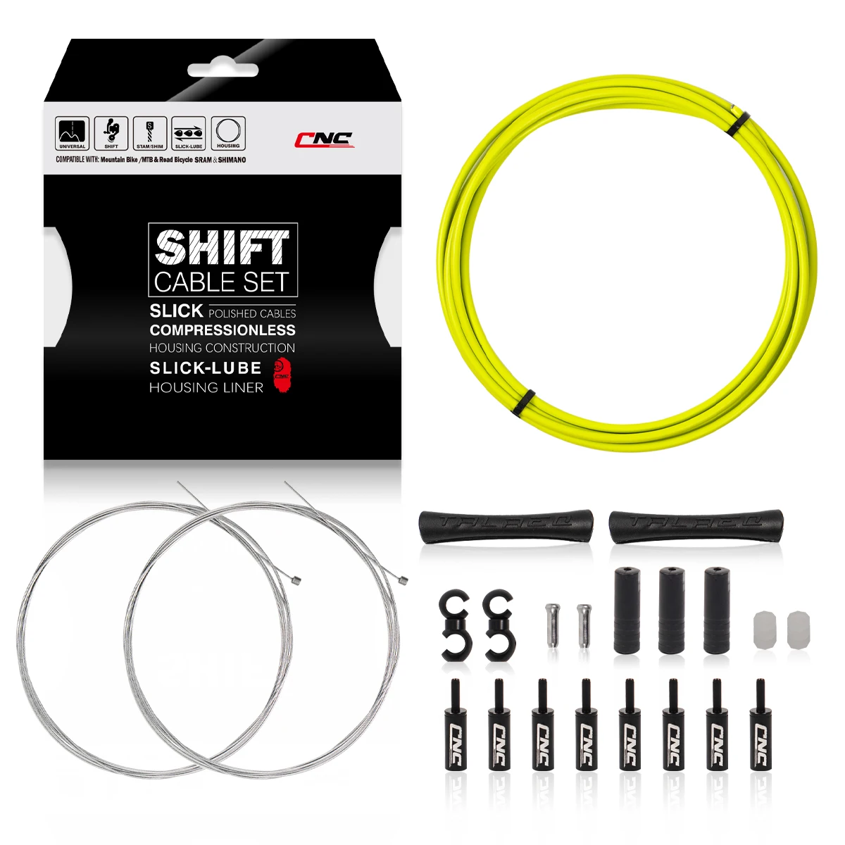 

SUNTNUR Bike Shift Cable Hose Set With Shift Inner Core 2800 MM 1 Piece