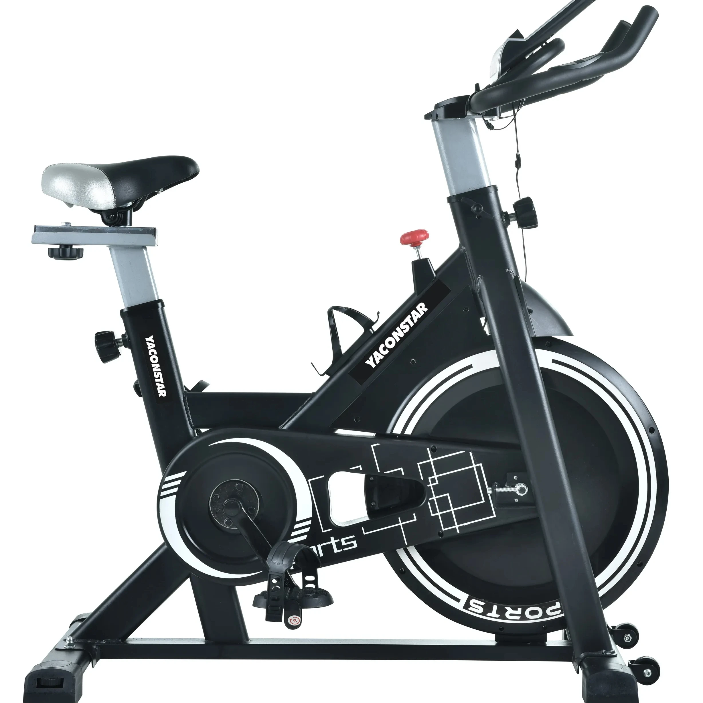 

Indoor Training Bike Sport Bike Trainer Fitness Spinning Bike with Steel Home Gym Equipment Trainer
