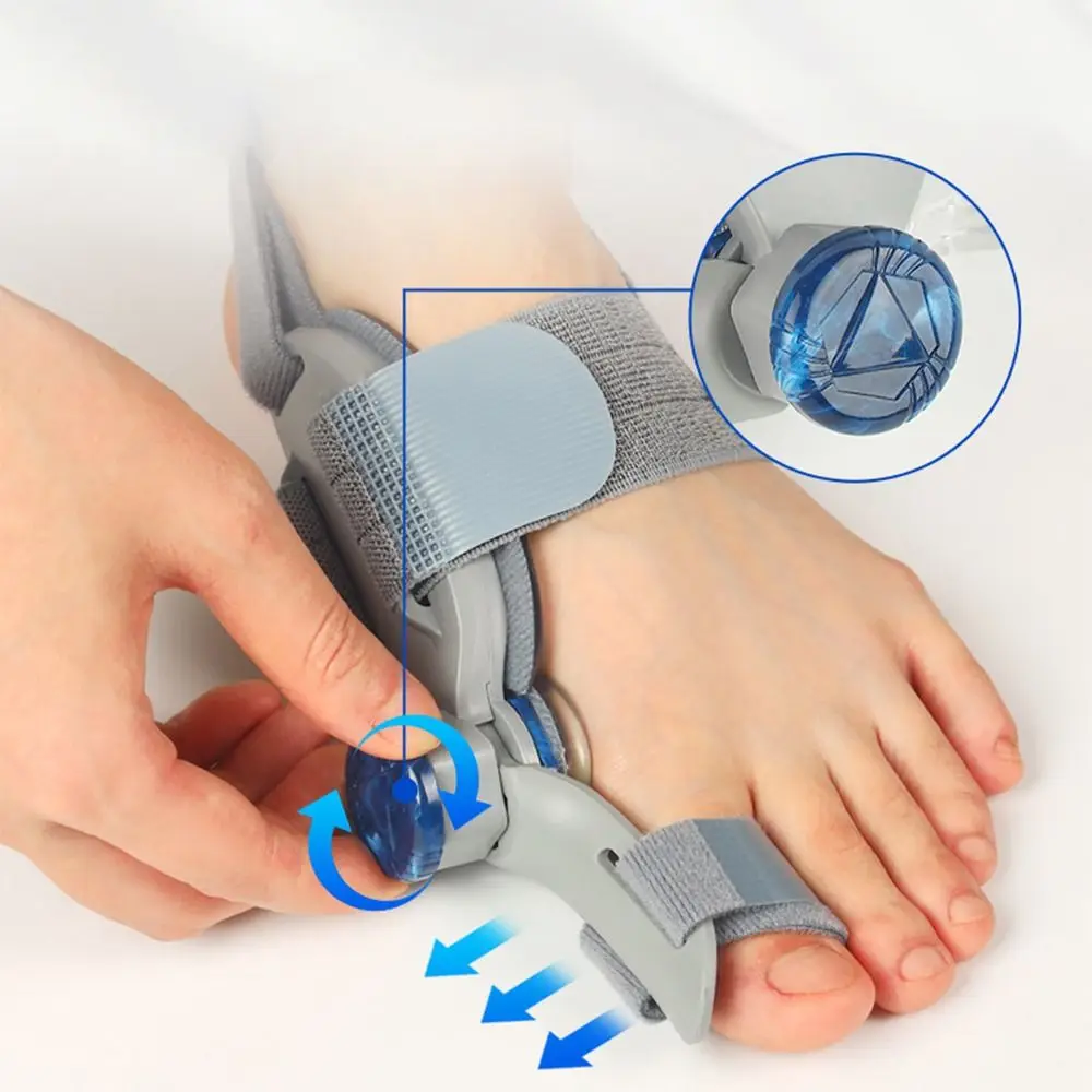 

New Adjustable Toe Corrector Rotatable Hallux Valgus Bunion Corrector Pedicure Foot Care Orthopedic Supplies Big Toe