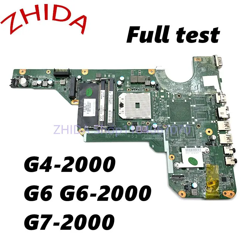 For HP Pavilion G4-2000 G6 G6-2000 G7-2000 Laptop Motherboard DA0R53MB6E0 DA0R53MB6E1 683029-501 683029-001 main board Full test