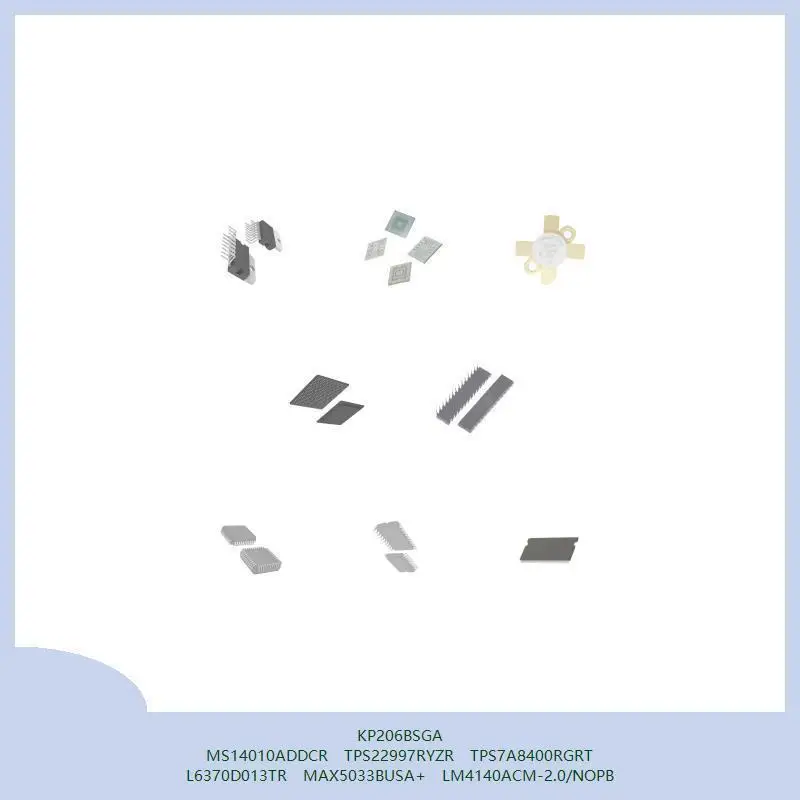 

KP206BSGA MS14010ADDCR TPS22997RYZR TPS7A8400RGRT L6370D013TR MAX5033BUSA+ LM4140ACM-2.0/NOPB