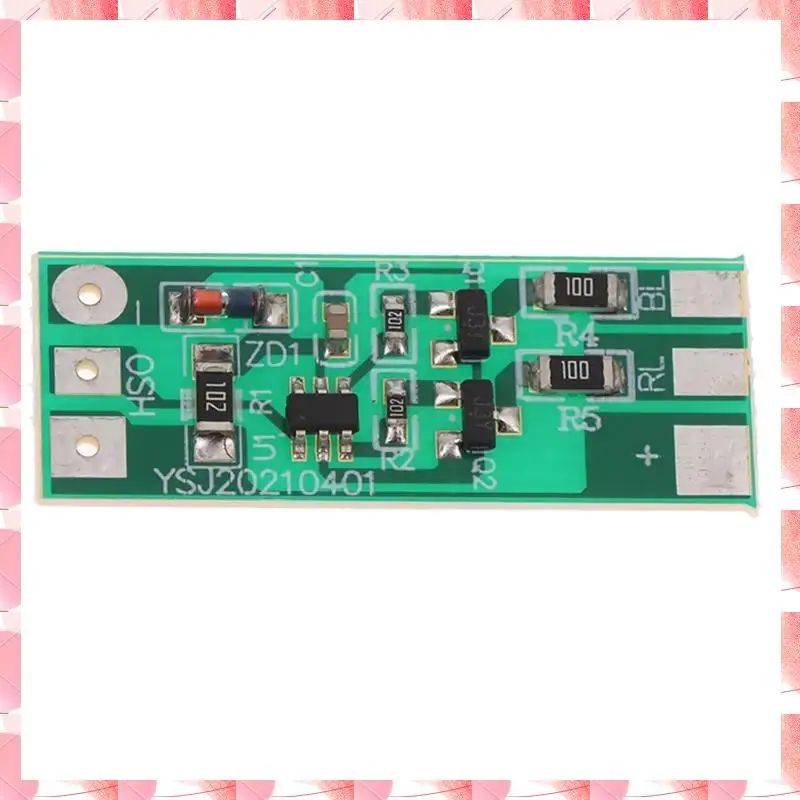 JAJA 3-12V Flashing LED Light Module Red Blue Two-Color Pair Flashing For Car Model Bicycle