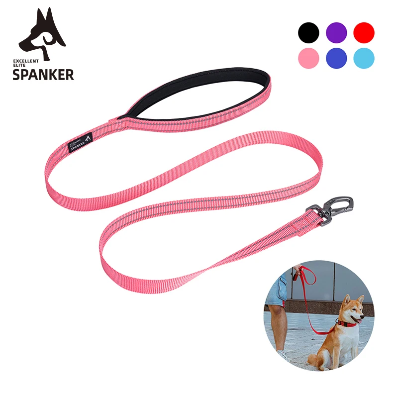 لينة الكلب الحيوانات الأليفة المقود تسخير عاكس النايلون قابل للتعديل المقود القط المشي التدريب المقاود 0.6 بوصة 6 اللون