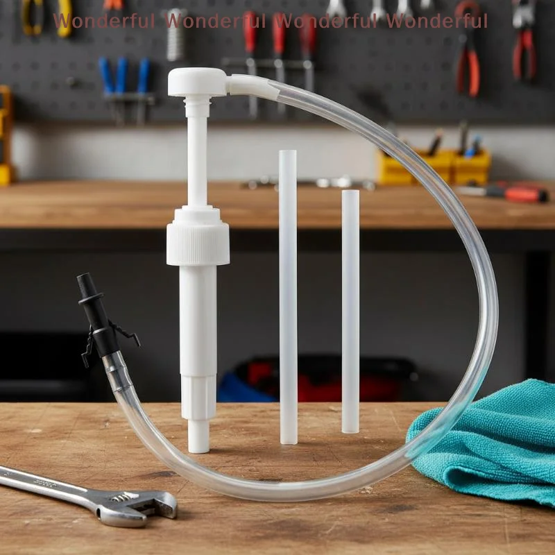 1 Set Transfer Pump Designed for Auto Transmission Differential Fluid Flexible Tube Car Oil Change Maintenance Tool