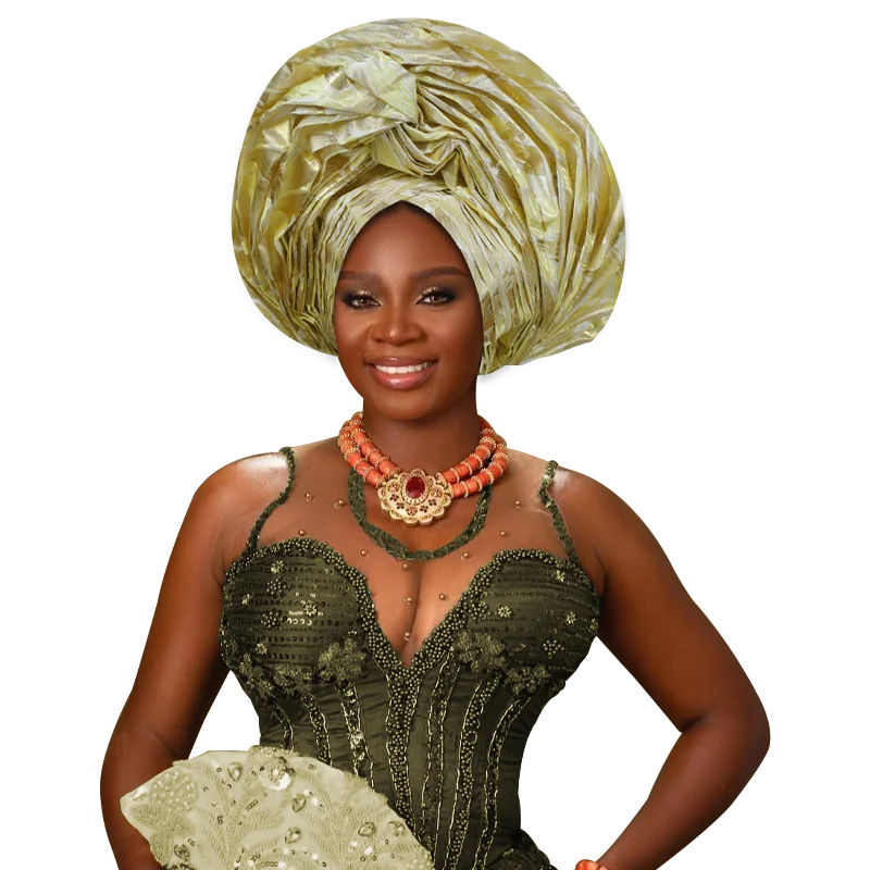 

2025 African Autogele Headtie Nigeria Wedding Geles Already Made Auto Gele Women Head Wraps Female Turban Cap Party Headgear