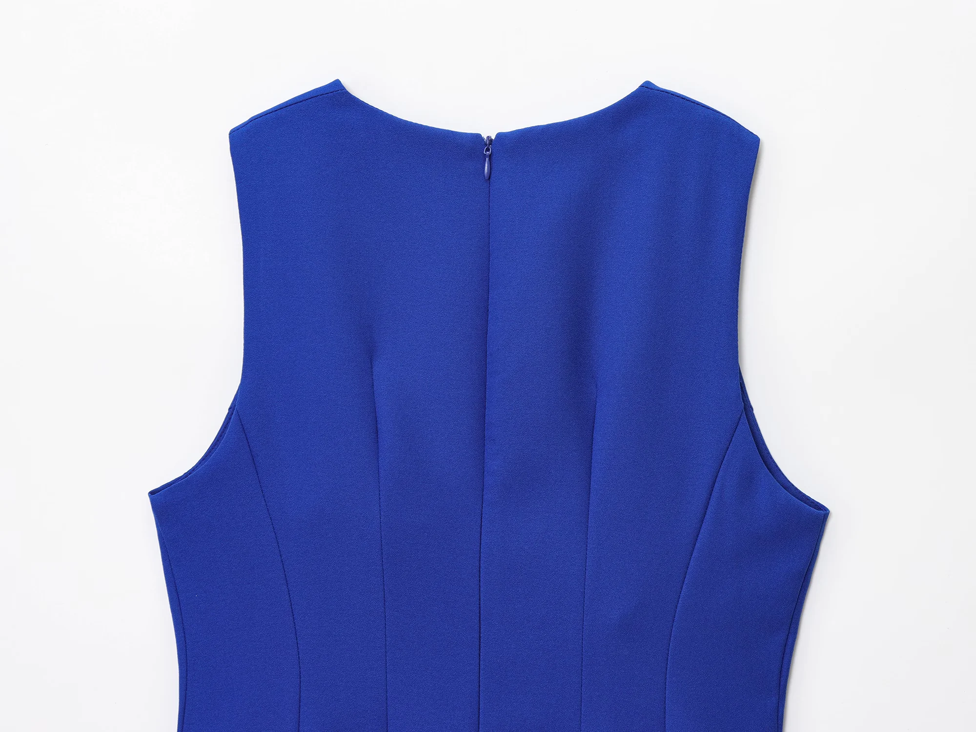 KONDALA Chic Blue High Street Abiti da donna pieghettati Elegante Y2K Canotta Mini abito Summer Night Party Elegante moda 2025 Abiti