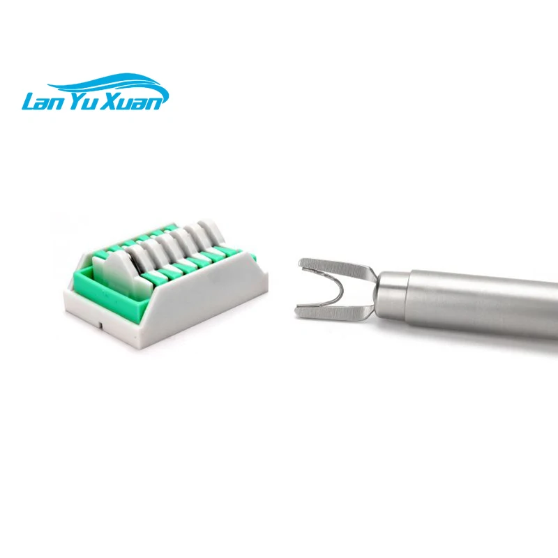 Laparoscopic titanium clip appliers weck type clips applicators