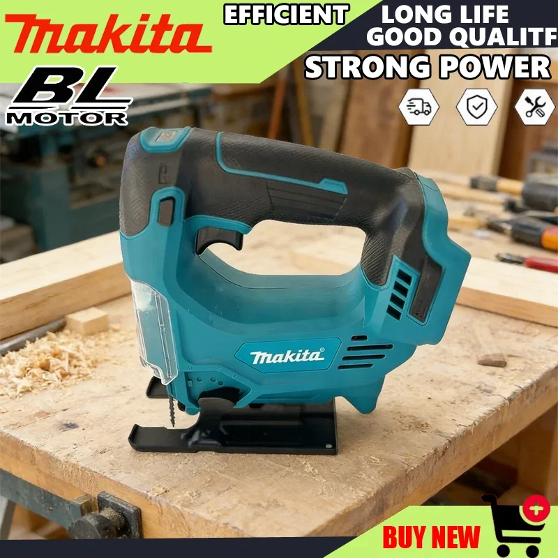 

Makita Portable Cordless Jig Saw 26mm Electric Tool Curved Saw Multi-Function Cutting Woodworking For 18V Battery Electric Tool
