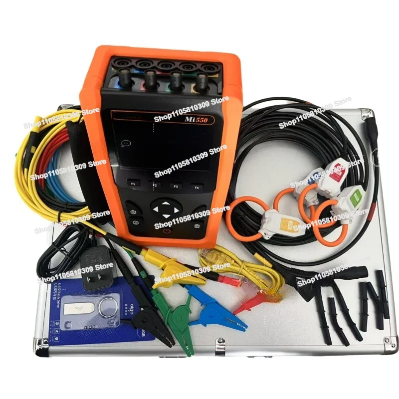 Power Quality Analyzer Mi550 Three-phase Power Analysis Harmonic Energy Consumption Monitoring Waveform Recorder
