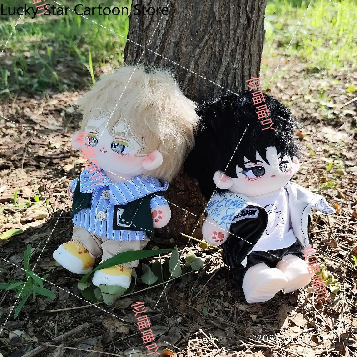 Figuras de Anime Manhwa coreanas de 20cm, rosas y champán Lee Won César, Cosplay, cuerpo de algodón de felpa, ídolo, regalos de cumpleaños