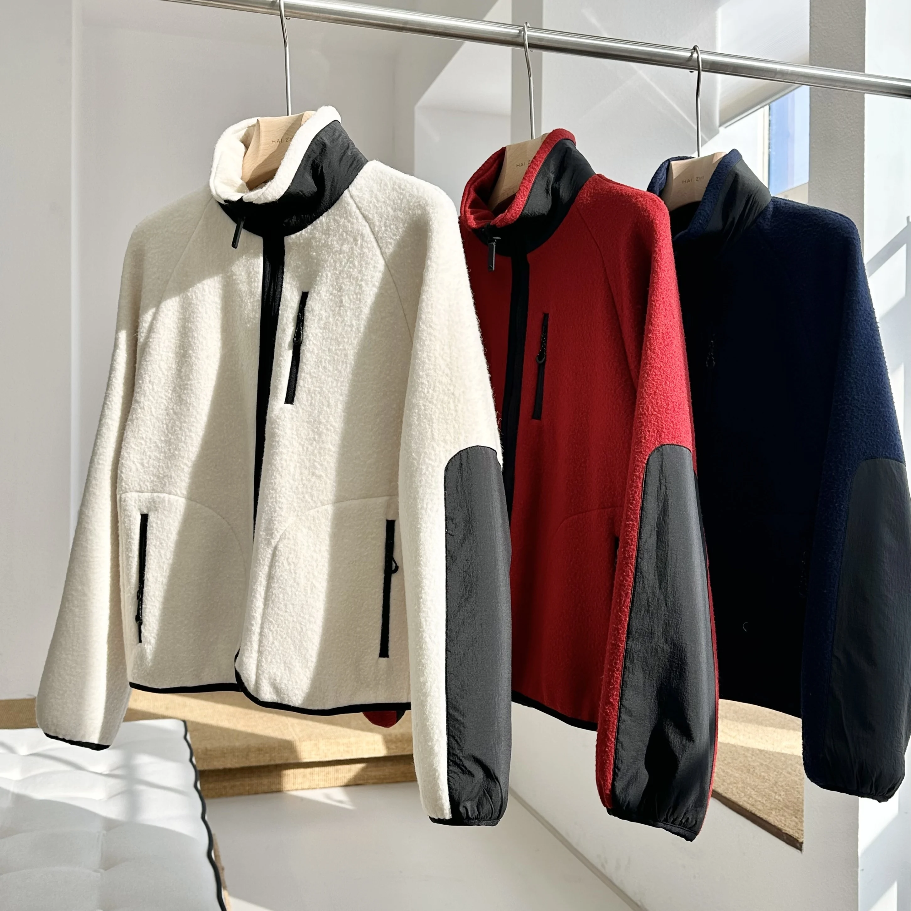 

Новинка: Элегантная короткая женская куртка-пальто с высоким содержанием ворса для осени и зимы, из других материалов