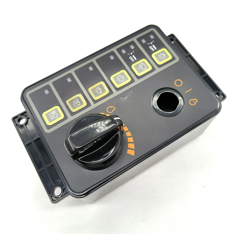 Excavator Hyundai 215 225-7 New Throttle Switch Box Throttle Controller Assembly Headlight Wiper Controller