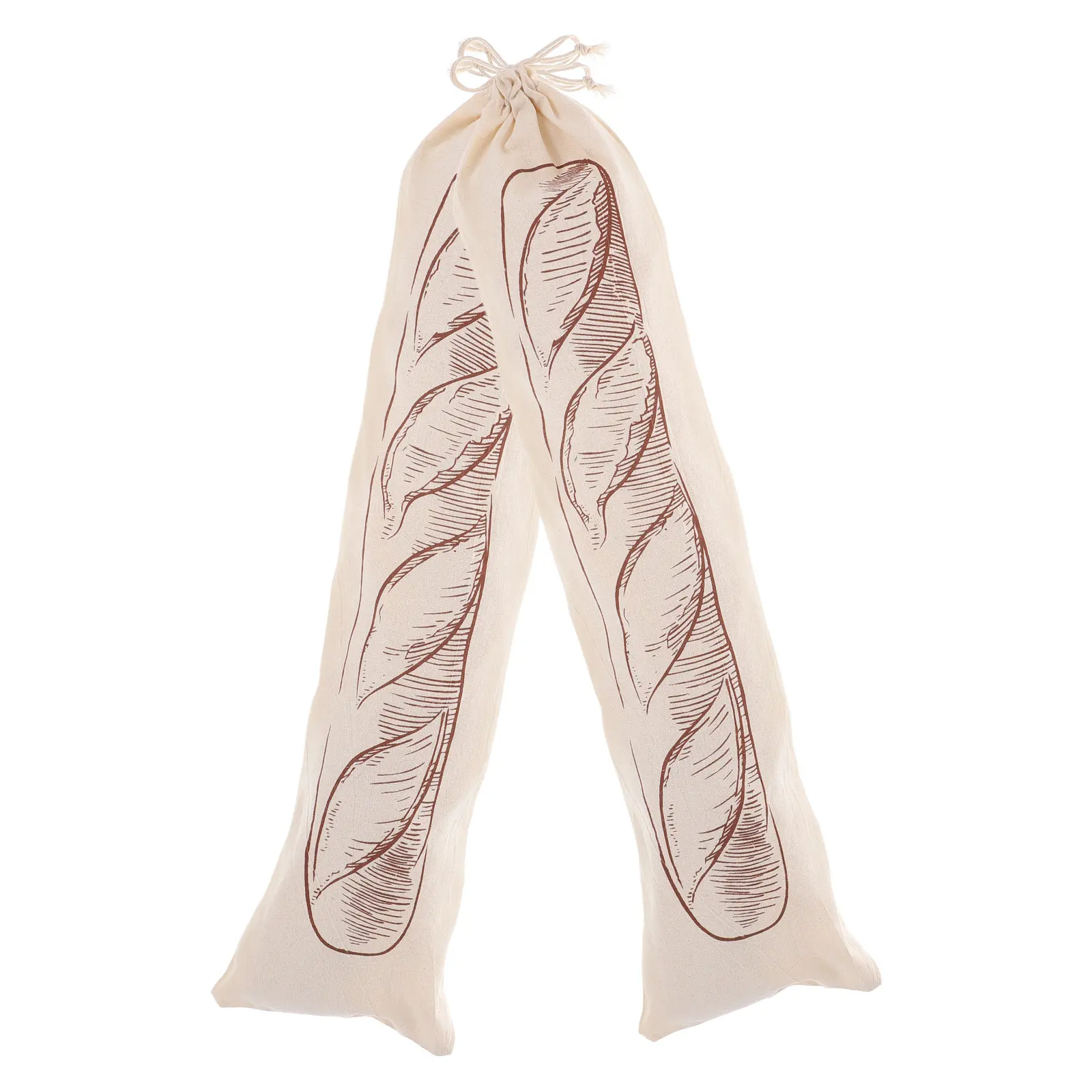 2Pcs Linen Bread Bags Reusable Drawstring Bread Packing Bags for Loaf Storage Baking Food Pastry Vegetable Produce Linen Storage