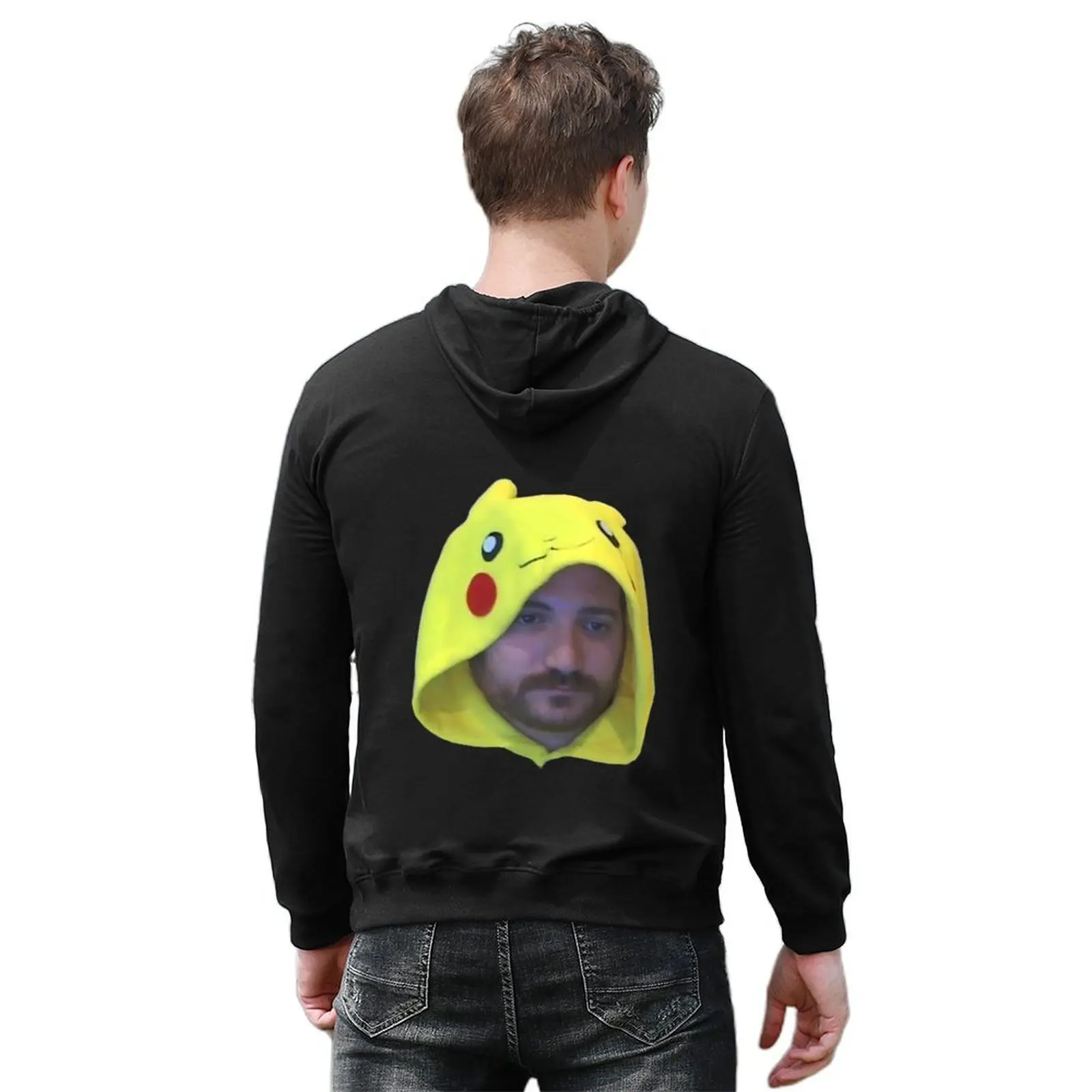 Hello Darkness My Old Friend Hoodie korean clothes male clothes men wear korean autumn clothes japanese hoodie