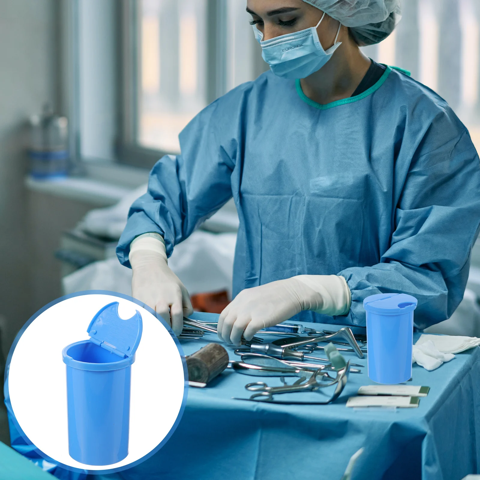 

Disinfection Cup Medical Instrument Tray Tool Storage Holder Mini Trustworthy Plastic Organizer