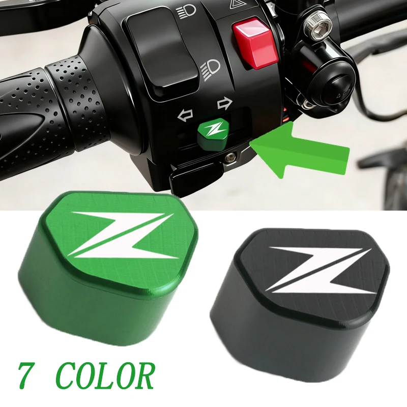 For kawasaki Z900 Z650 Z750 Z800 Z1000 Z400 NINJA VERSYS 650 300 400 650 1000 Motorcycle Button Turn Signal Switch Key Cap