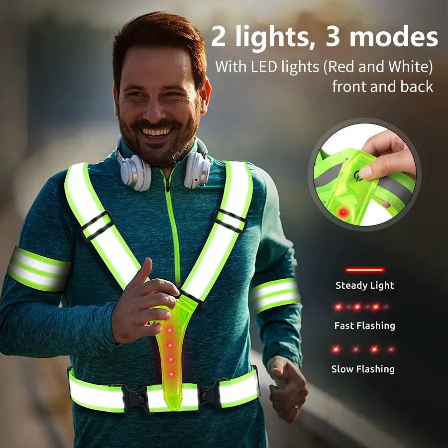 Regulowana, lekka kamizelka od – Running Visibility Gear recenzja i cena