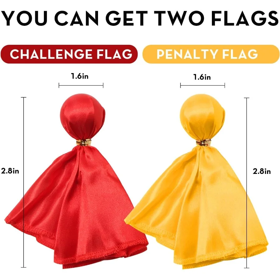 3 Stuks Scheidsrechter Set Voetbal Geel Rood Pelty Vlaggen En Rvs Fluitje Voor Voetbal Ref Scheidsrechter Coaches Halloween
