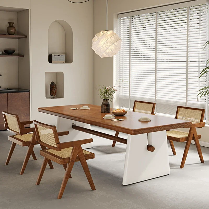 

Dining Table Furniture Luxury Garden Dinning Sets Kitchen Islands Cafe Modern Restaurant Living Room Mesa PlegableCoffe Home