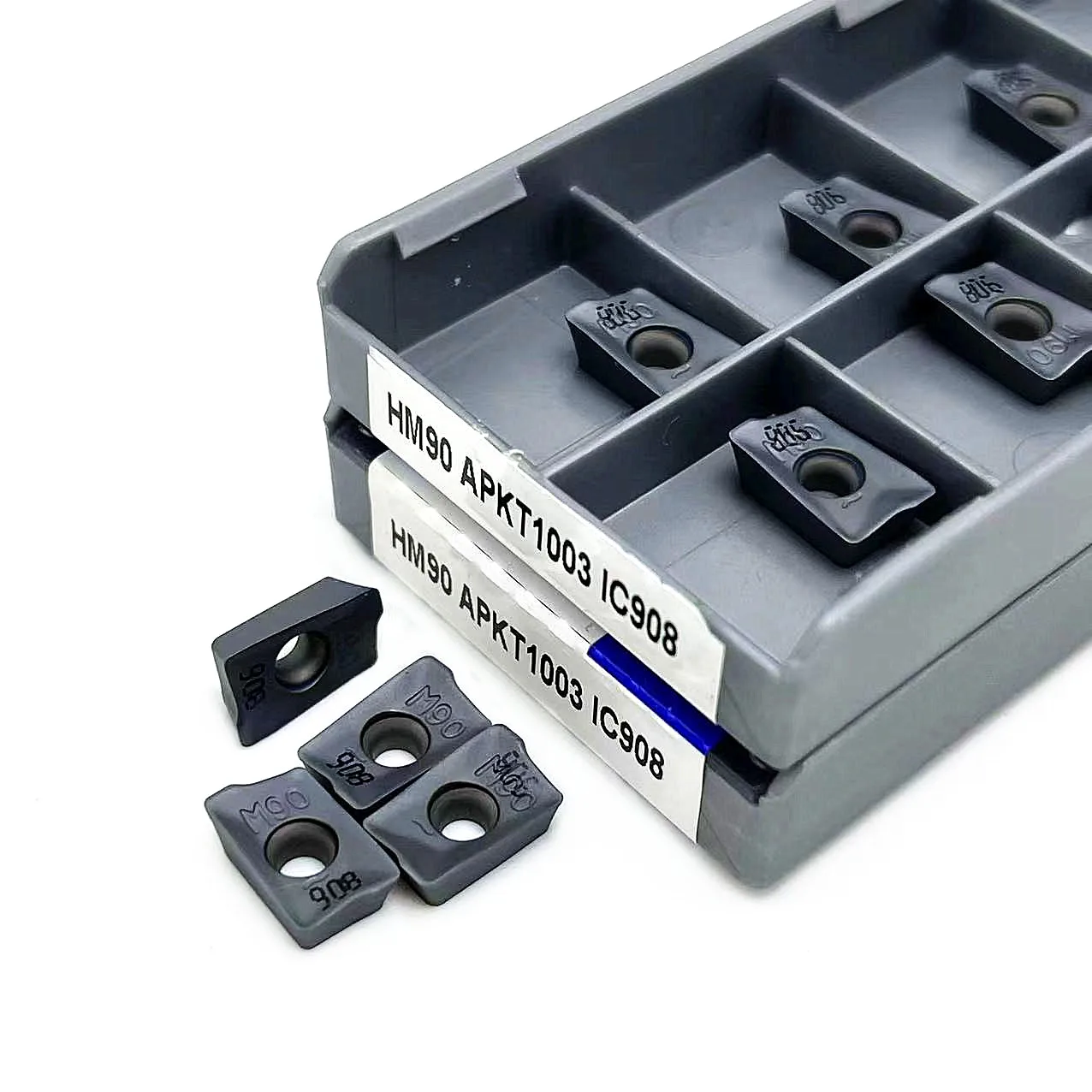 HM90 APKT1003 IC908 fresa utensile per tornitura inserti in metallo duro per cnc APKT 1003 fresa HM90 APKT1003 fresatura tornio