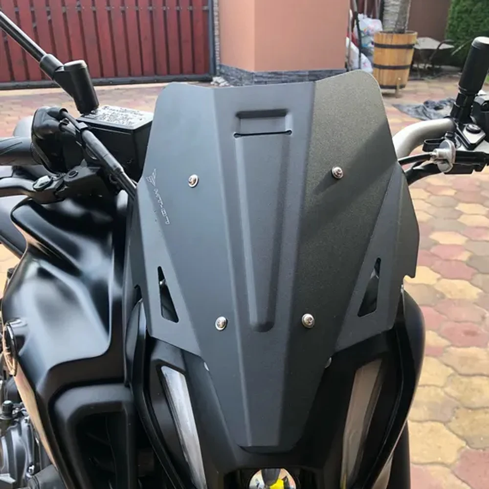 

For YAMAHA FZ07 MT 07 Accessories Motorcycle Windshield Windscreen Wind Deflector Fairing Cover MT-07 mt07 2021 2022 2023 2024