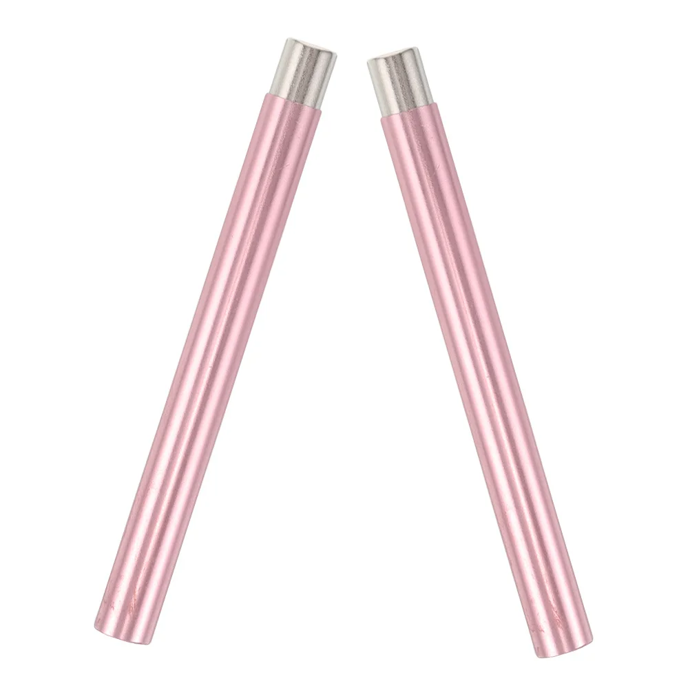 

2Pcs Cat Eye Magnet Tool Nail Art Anti-Slip Handle Magnetic Nail Polish Wand for Professional Salon and Home Manicure