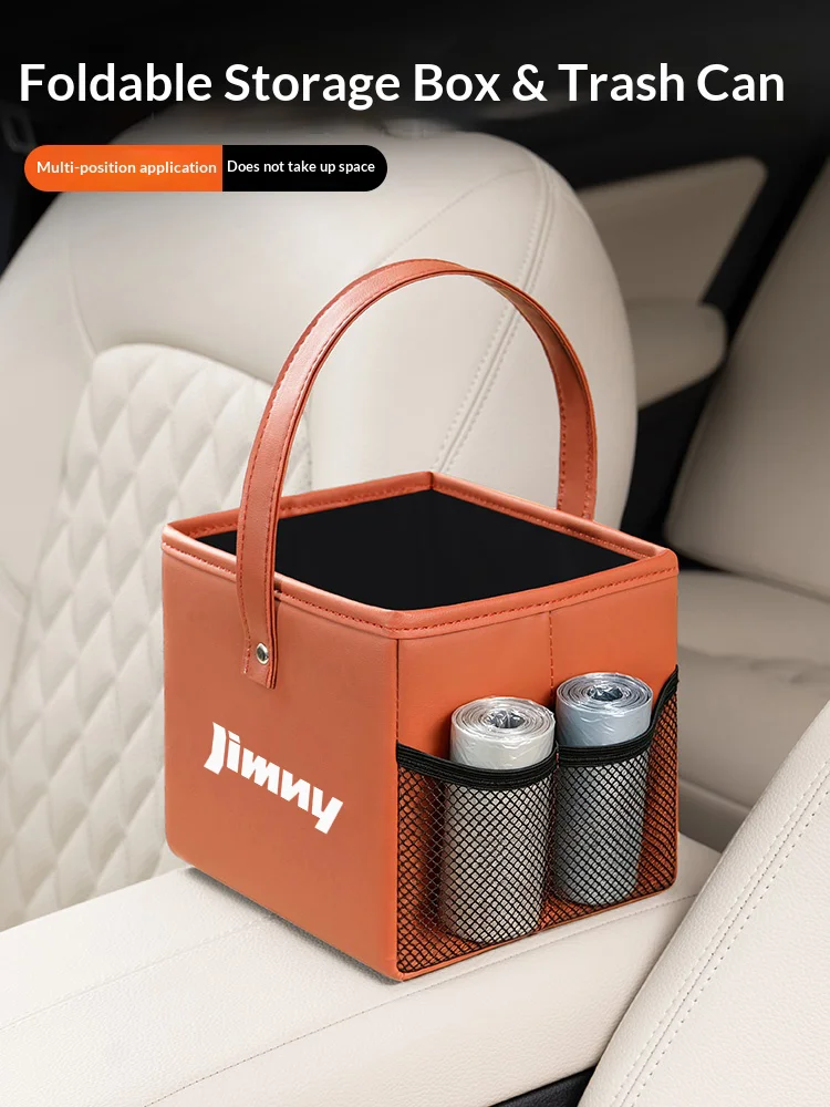 Auto-Mehrzweck-Aufbewahrungsbox, faltbare Aufbewahrungsbox, Auto-Müll-Organizer-Box, Aufbewahrungstasche für Suzuki Jimny Zubehör