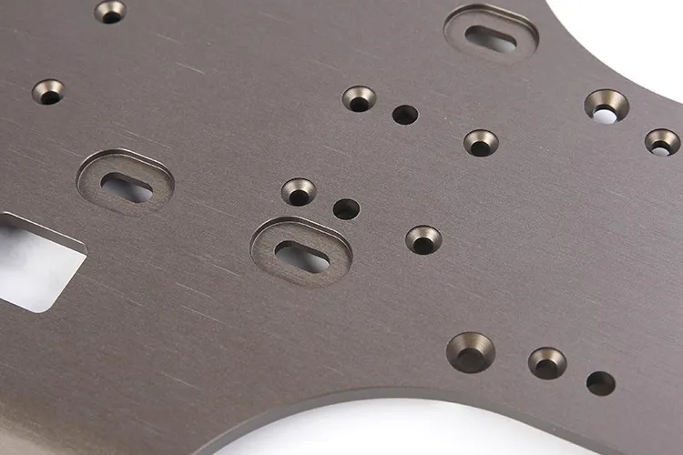 ROFUN A5 metal CNC hard anodized large base plate chassis main frame